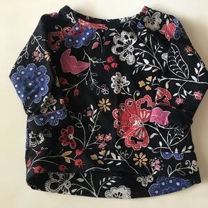 Old Navy Floral Sweatshirt/Top